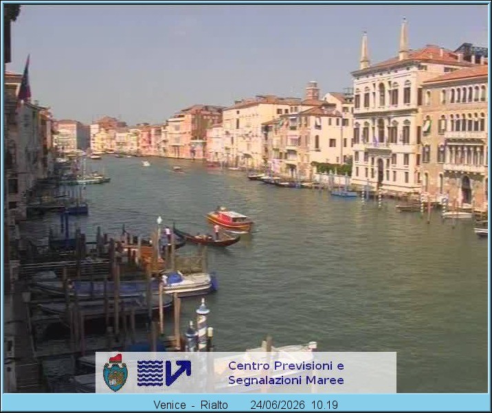 Archiv Foto Webcam Canal Grande Venedig