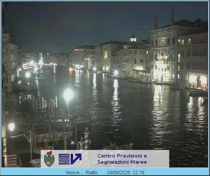 Archived image Webcam Canal Grande in Venice