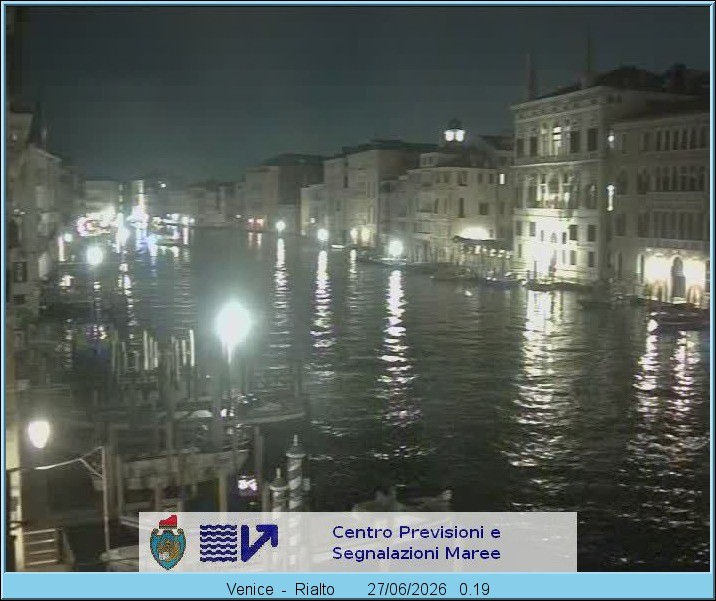 Archiv Foto Webcam Canal Grande Venedig