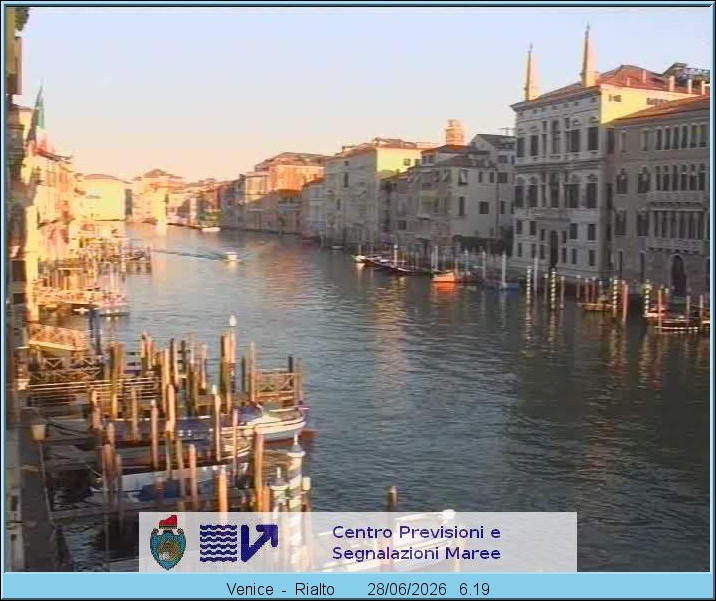 Archiv Foto Webcam Canal Grande Venedig