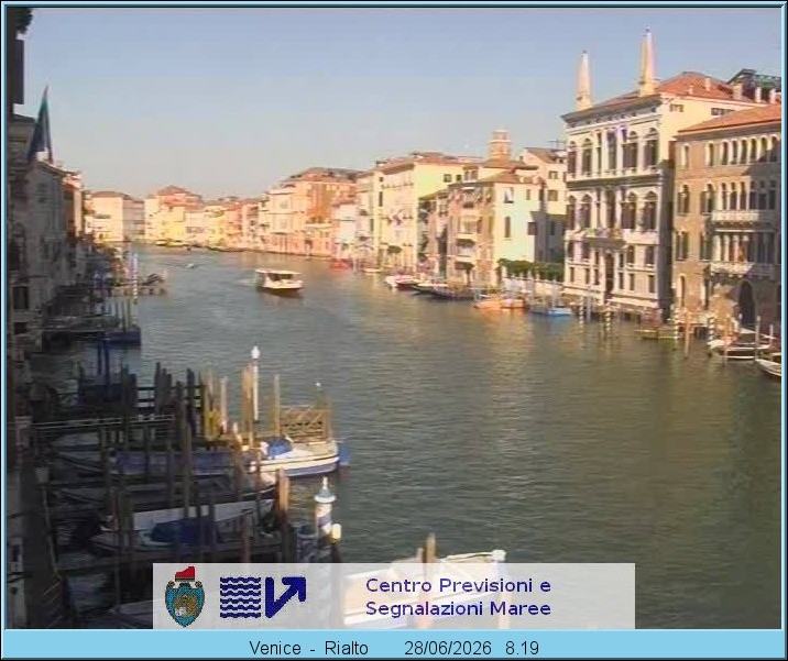Archiv Foto Webcam Canal Grande Venedig