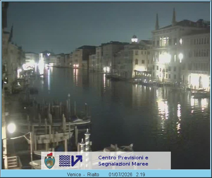 Archived image Webcam Canal Grande in Venice