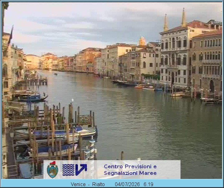Archiv Foto Webcam Canal Grande Venedig