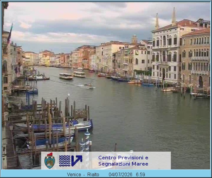 Archiv Foto Webcam Canal Grande Venedig