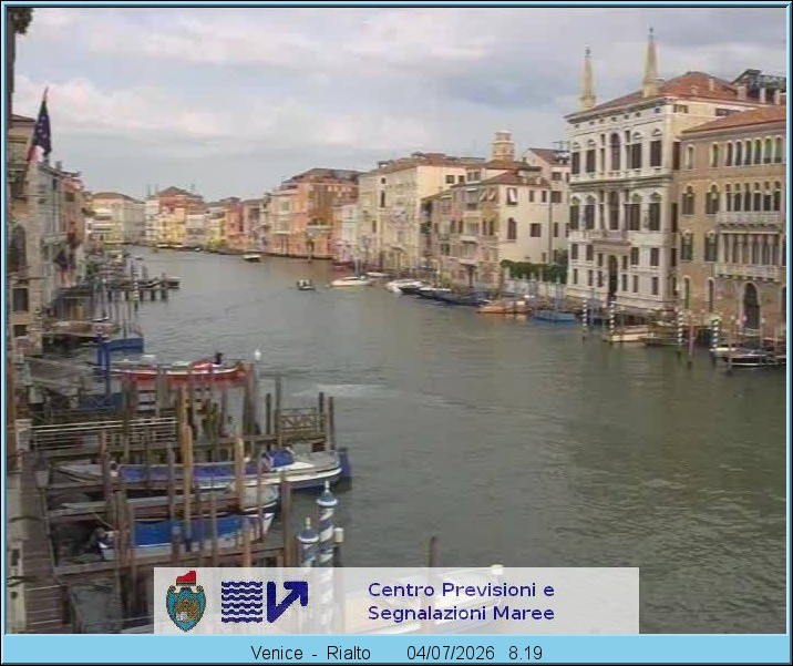 Archiv Foto Webcam Canal Grande Venedig
