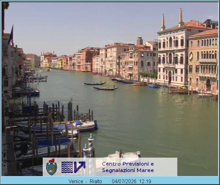 Archiv Foto Webcam Canal Grande Venedig
