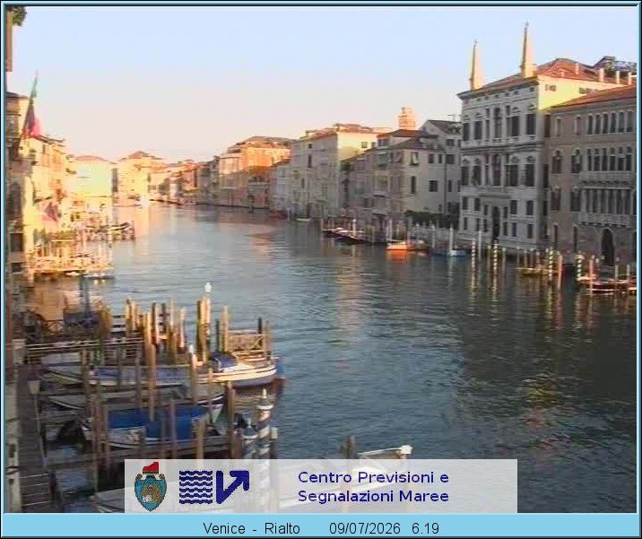 Archiv Foto Webcam Canal Grande Venedig