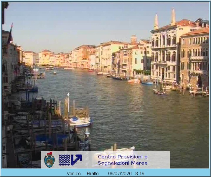 Archiv Foto Webcam Canal Grande Venedig