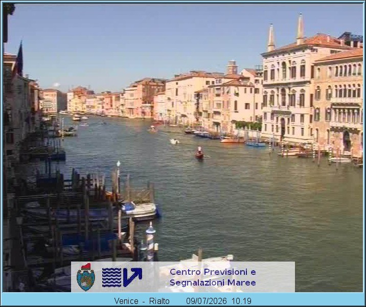 Archiv Foto Webcam Canal Grande Venedig