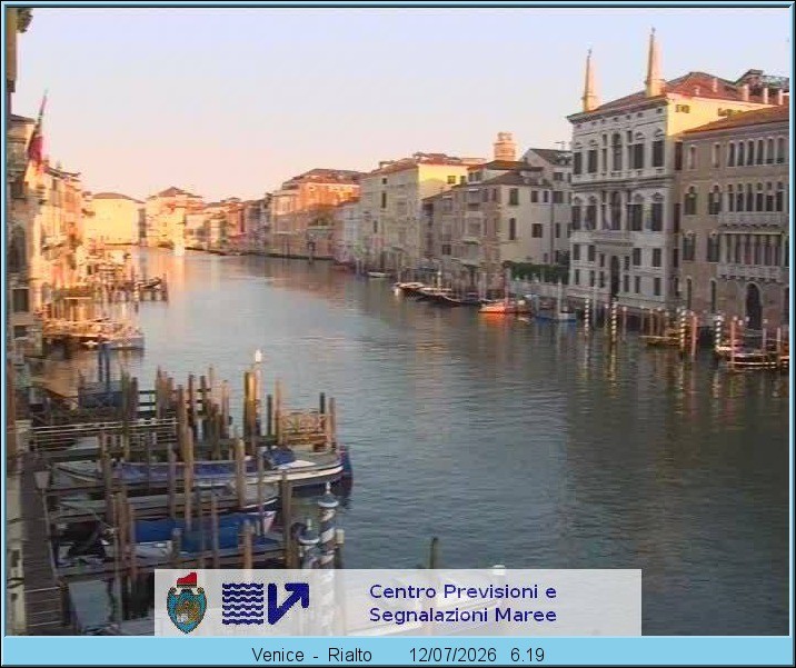 Archiv Foto Webcam Canal Grande Venedig