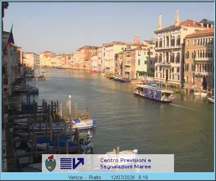 Archiv Foto Webcam Canal Grande Venedig