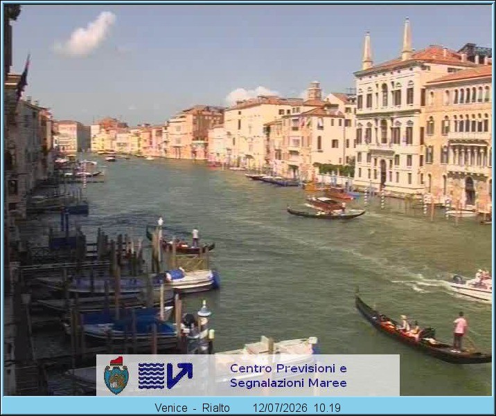 Archiv Foto Webcam Canal Grande Venedig