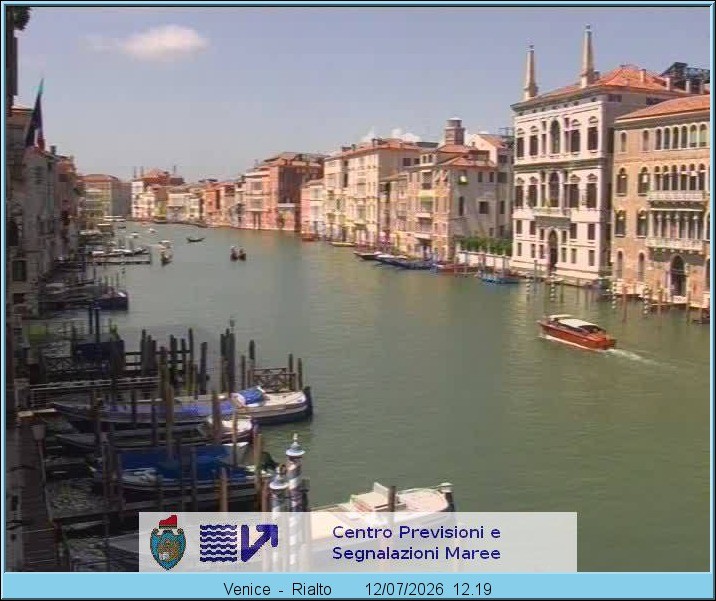 Archiv Foto Webcam Canal Grande Venedig