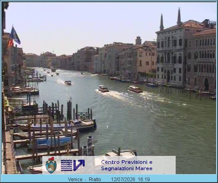 Archiv Foto Webcam Canal Grande Venedig