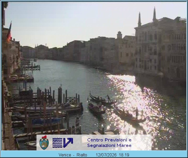 Archiv Foto Webcam Canal Grande Venedig