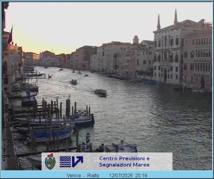 Archiv Foto Webcam Canal Grande Venedig