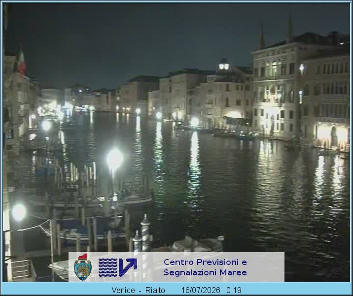 Archived image Webcam Canal Grande in Venice