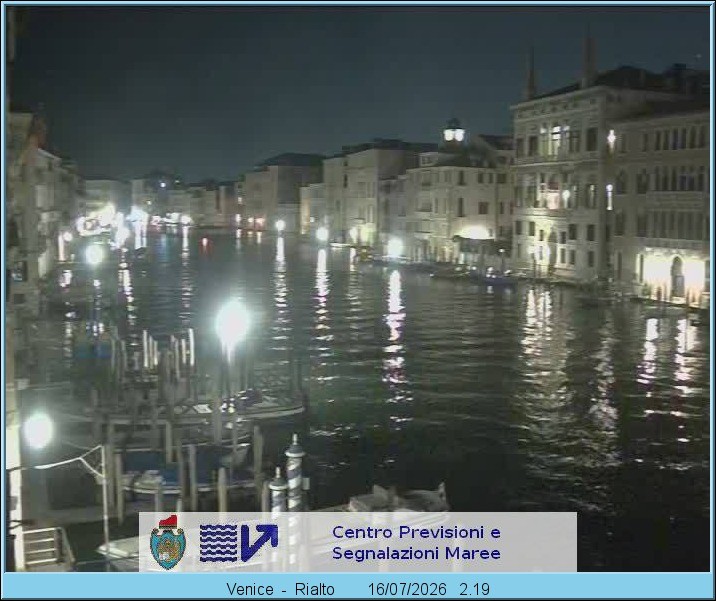 Archived image Webcam Canal Grande in Venice