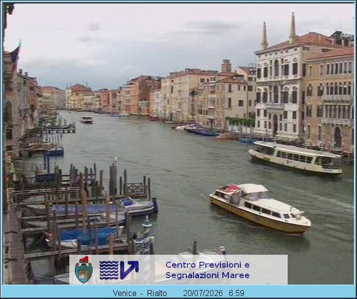 Archiv Foto Webcam Canal Grande Venedig