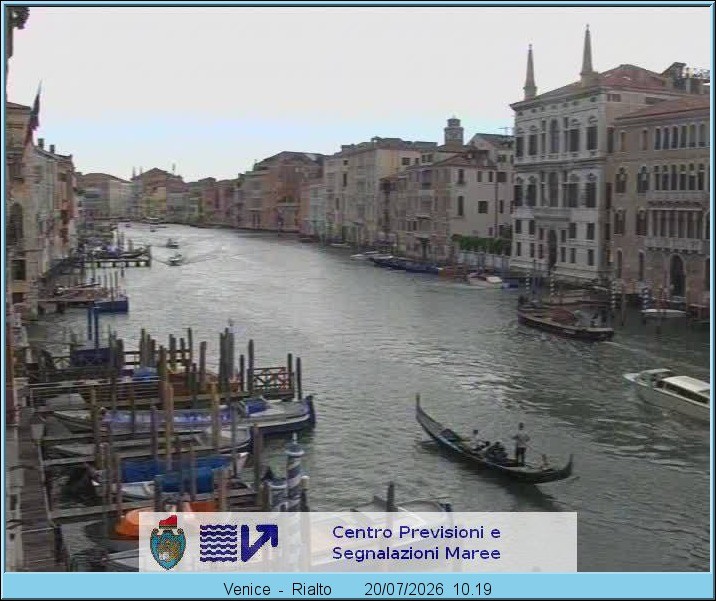 Archiv Foto Webcam Canal Grande Venedig