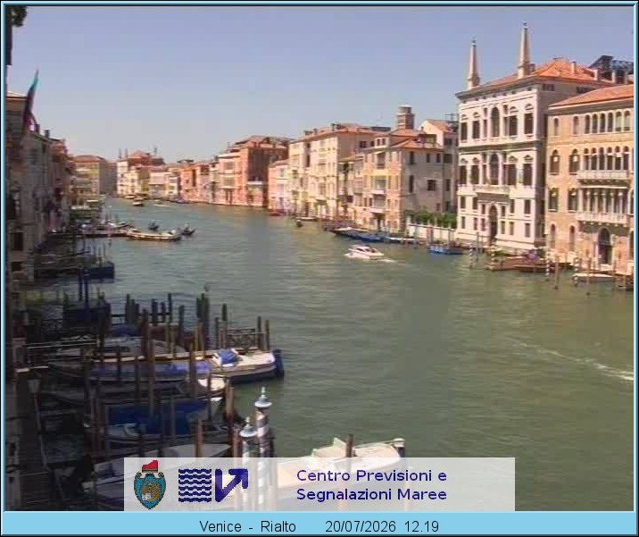 Archiv Foto Webcam Canal Grande Venedig