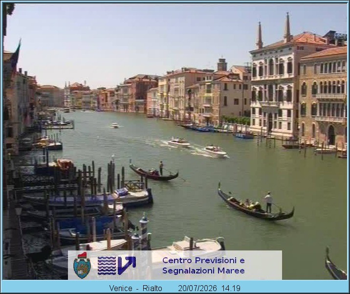 Archiv Foto Webcam Canal Grande Venedig