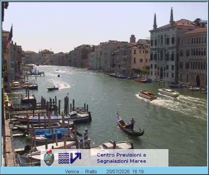 Archiv Foto Webcam Canal Grande Venedig