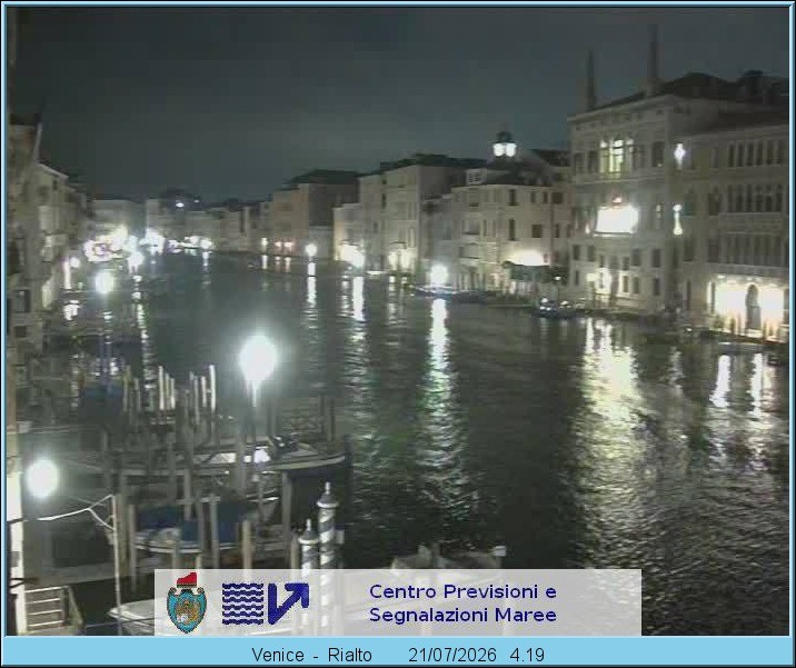 Archiv Foto Webcam Canal Grande Venedig