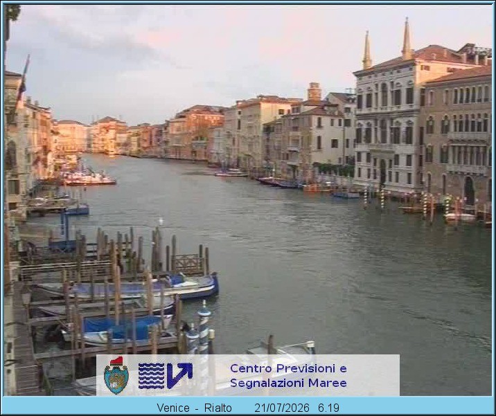 Archiv Foto Webcam Canal Grande Venedig