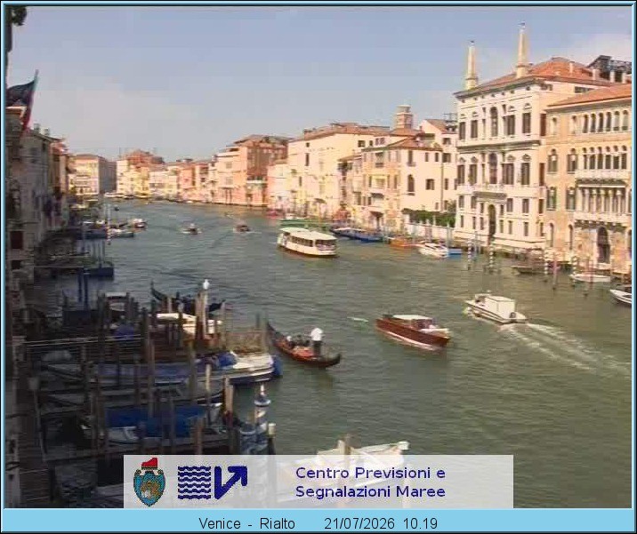 Archiv Foto Webcam Canal Grande Venedig