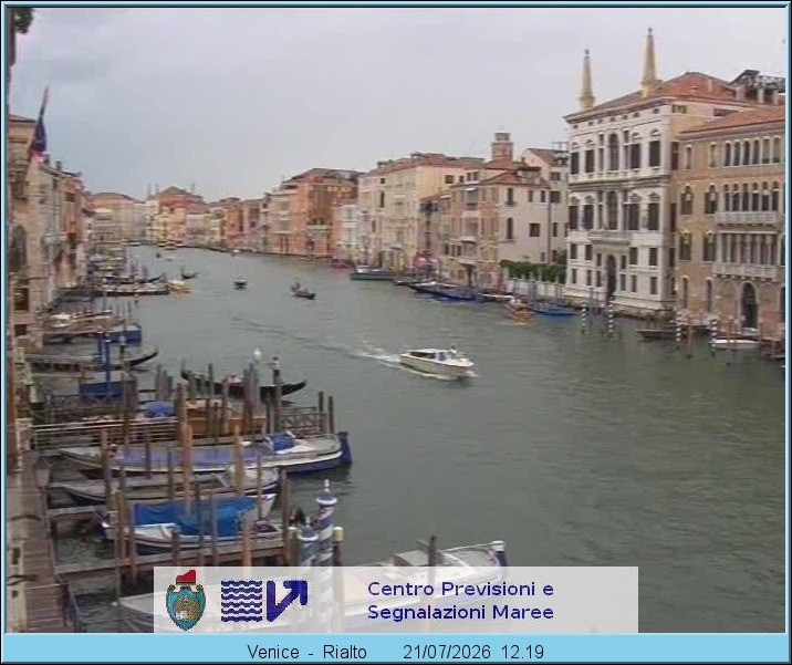 Archiv Foto Webcam Canal Grande Venedig