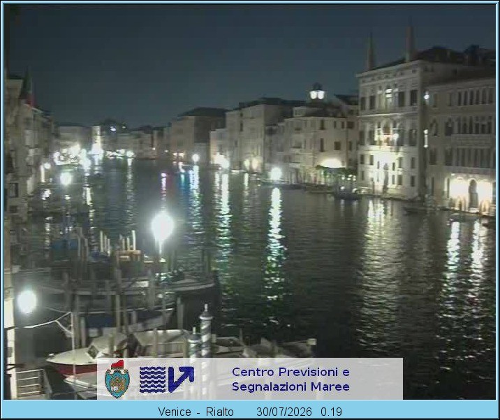 Archived image Webcam Canal Grande in Venice