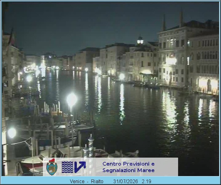 Archived image Webcam Canal Grande in Venice