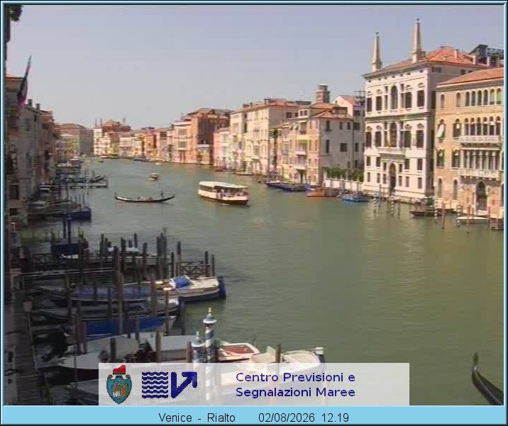 Archiv Foto Webcam Canal Grande Venedig