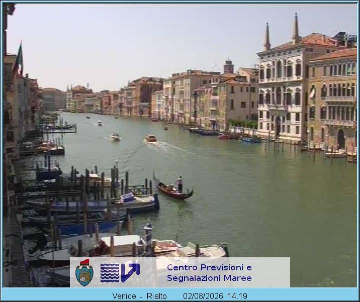Archiv Foto Webcam Canal Grande Venedig