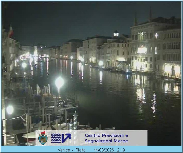 Archived image Webcam Canal Grande in Venice
