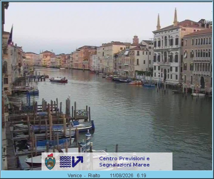 Archived image Webcam Canal Grande in Venice
