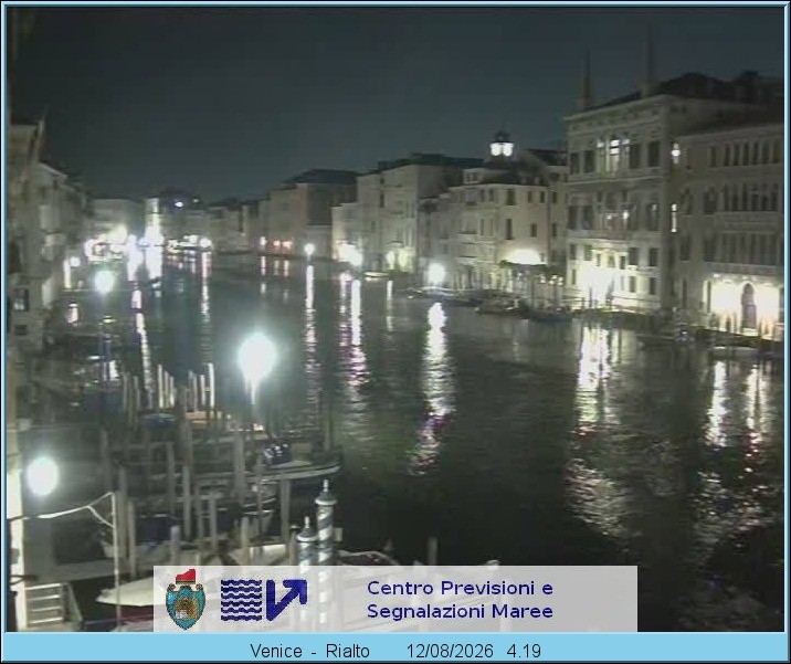 Archived image Webcam Canal Grande in Venice