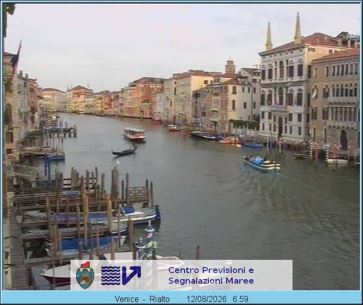 Archived image Webcam Canal Grande in Venice