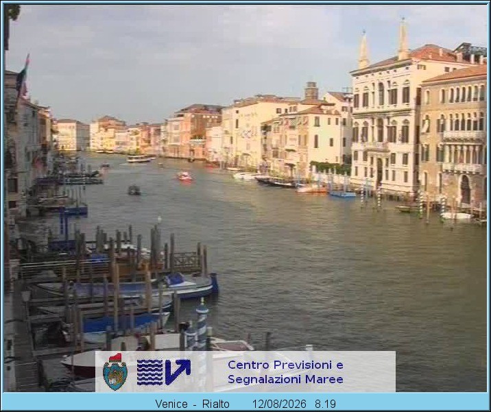 Archived image Webcam Canal Grande in Venice