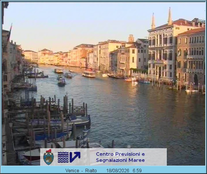 Archiv Foto Webcam Canal Grande Venedig