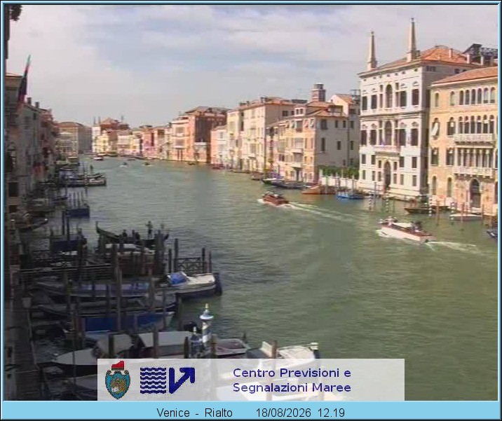 Archiv Foto Webcam Canal Grande Venedig