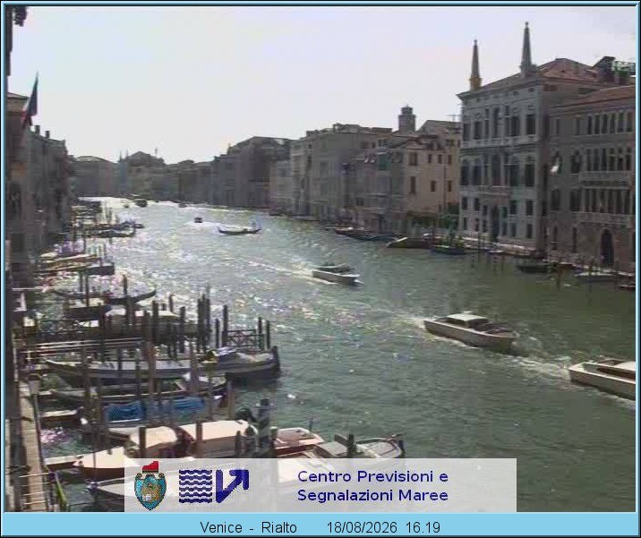 Archiv Foto Webcam Canal Grande Venedig