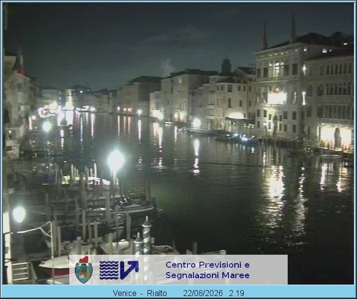 Archiv Foto Webcam Canal Grande Venedig