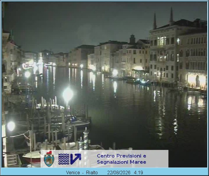 Archiv Foto Webcam Canal Grande Venedig