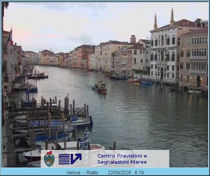 Archiv Foto Webcam Canal Grande Venedig