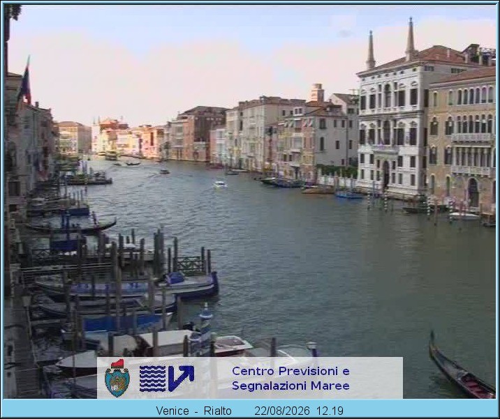 Archiv Foto Webcam Canal Grande Venedig