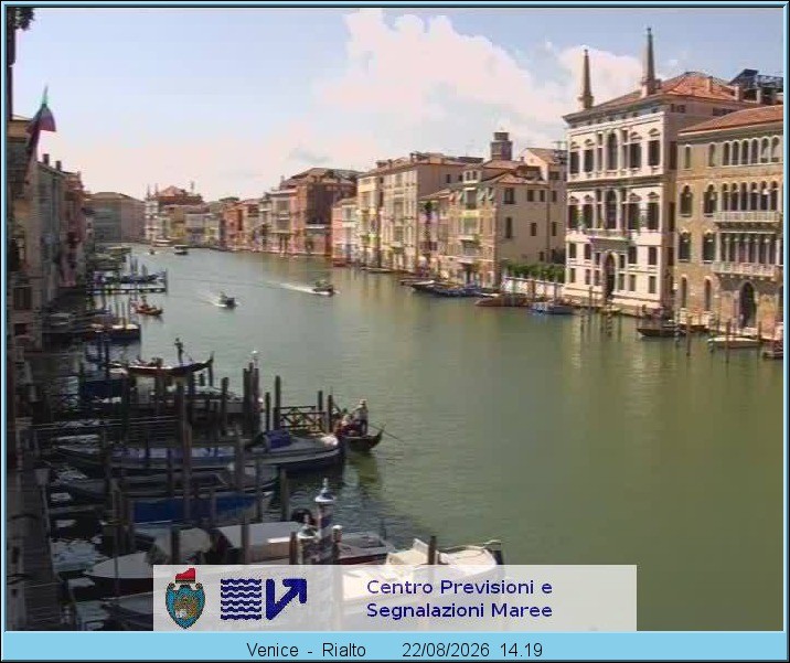 Archiv Foto Webcam Canal Grande Venedig