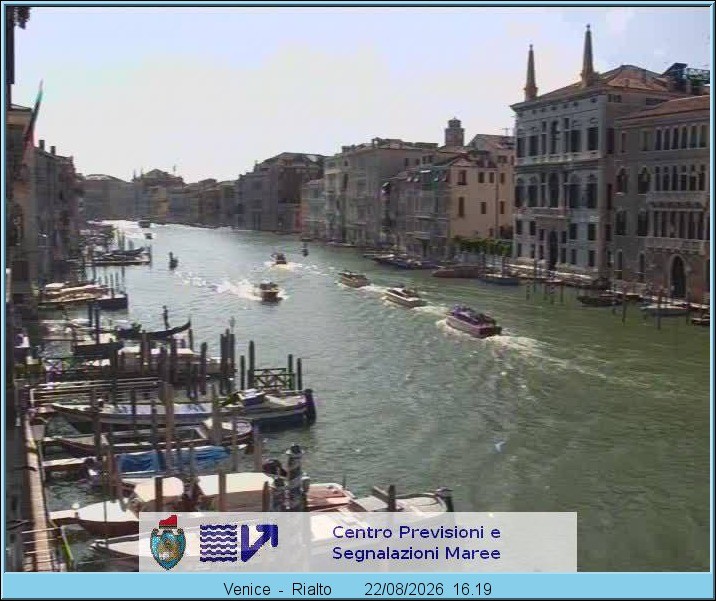 Archiv Foto Webcam Canal Grande Venedig