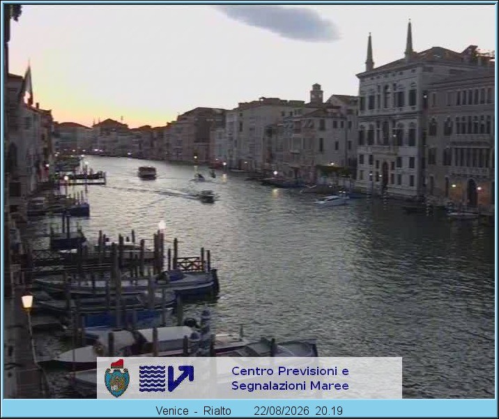 Archiv Foto Webcam Canal Grande Venedig
